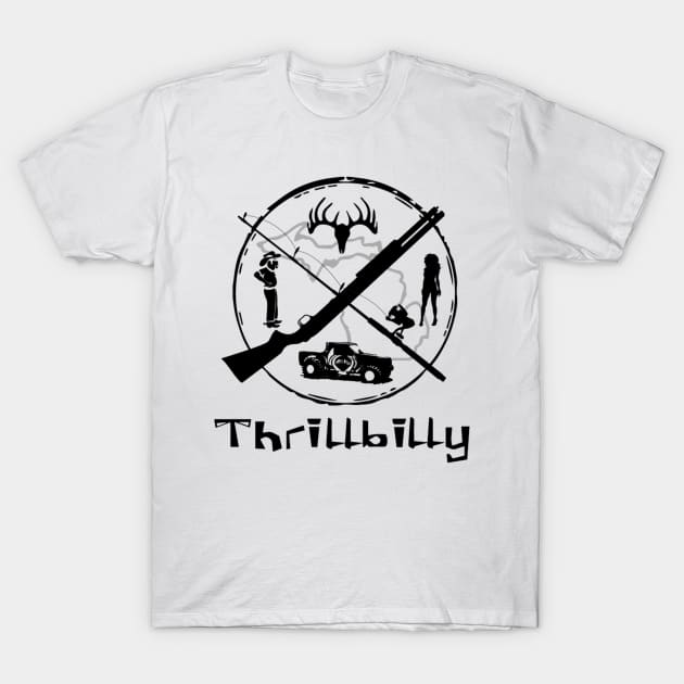 Thrillbilly Coat Of Arms T-Shirt by salesgod